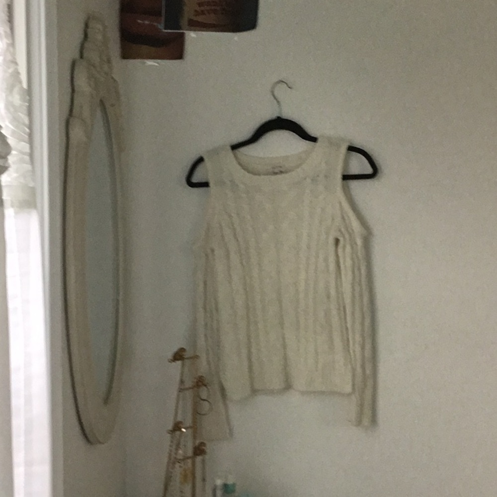 White sweater